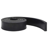 Vidaxl rubber edge for snow plow 300x10x2 cm black