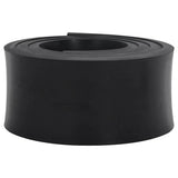 Vidaxl rubber edge for snow plow 250x15x2 cm black