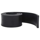 Vidaxl rubber edge for snow plow 250x15x2 cm black