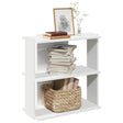 Vidaxl boekenkast 3-laags 60x30x60 cm bewerkt hout wit