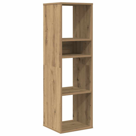 Vidaxl boekenkast 34x31x112 cm bewerkt hout artisanaal eikenkleur