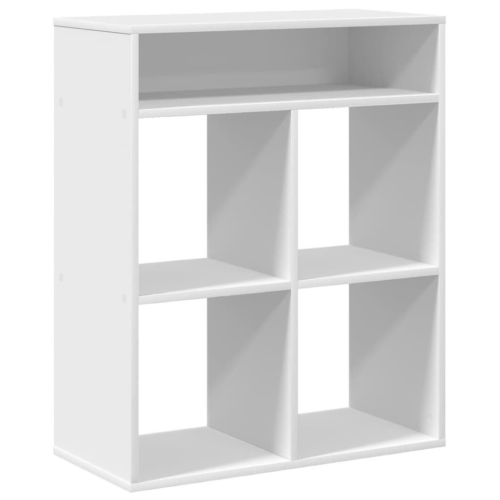 Vidaxl boekenkast 66x31x80 cm bewerkt hout wit