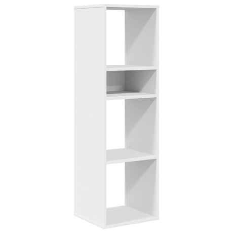 Vidaxl boekenkast 34x31x112 cm bewerkt hout wit