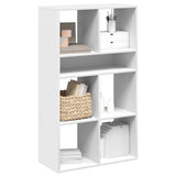 Vidaxl boekenkast 66x31x112 cm bewerkt hout wit