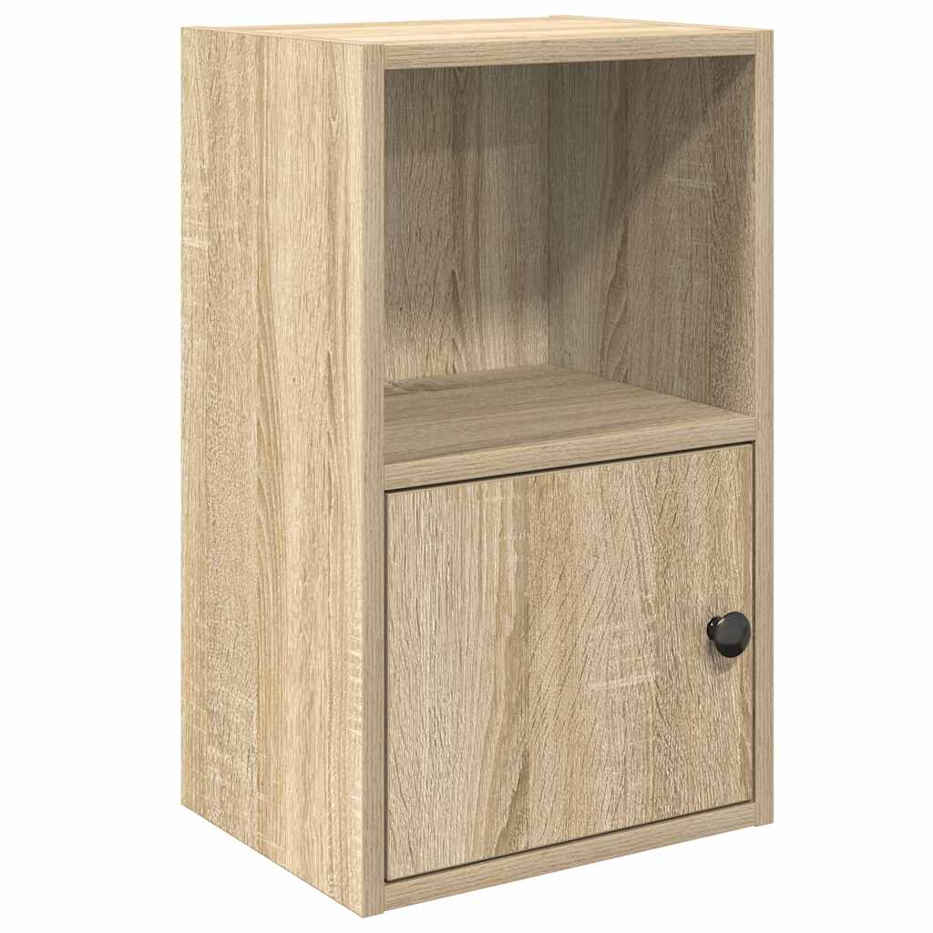 Vidaxl boekenkast 31x24x52 cm bewerkt hout sonoma eikenkleurig