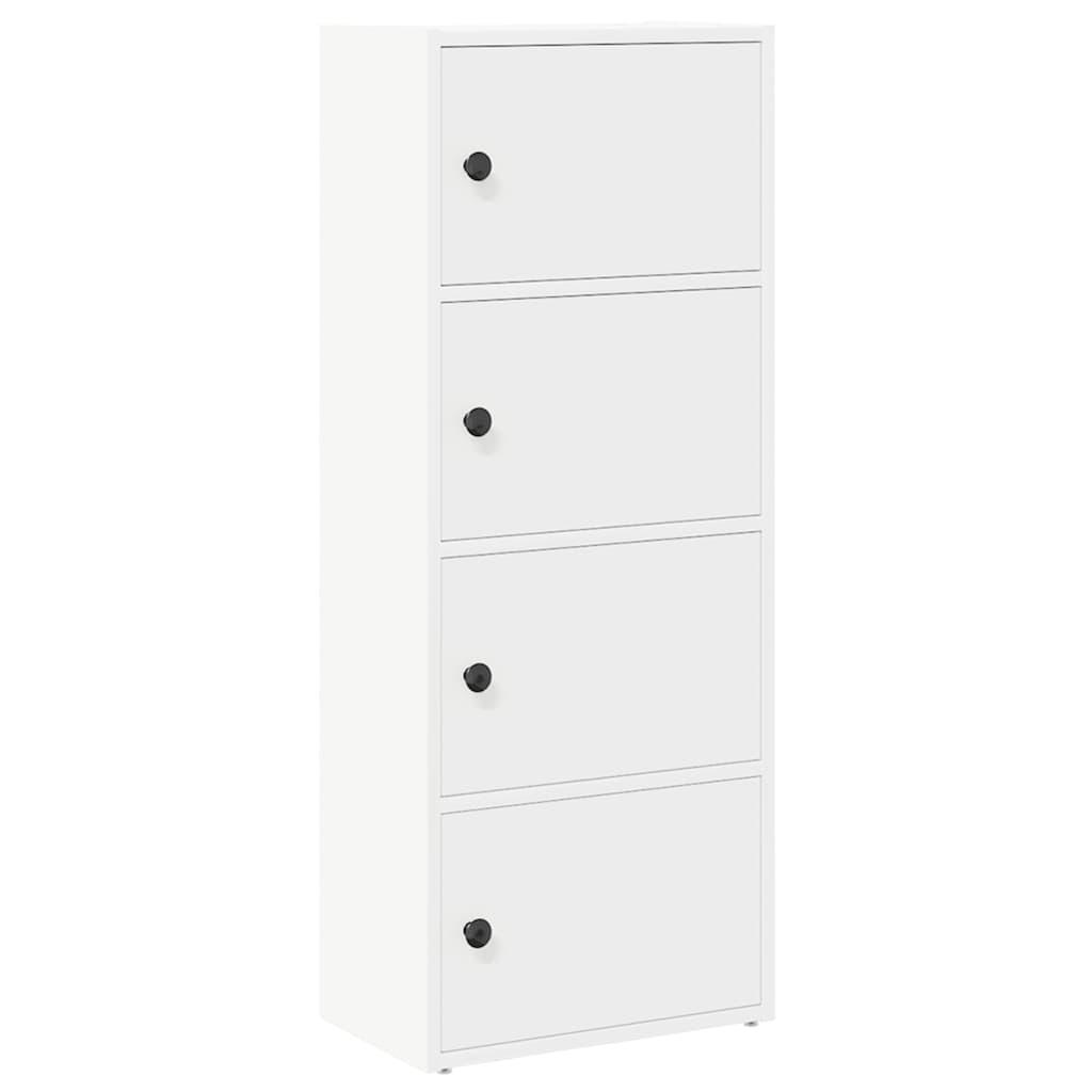 Vidaxl boekenkast 40x24x102 cm bewerkt hout wit