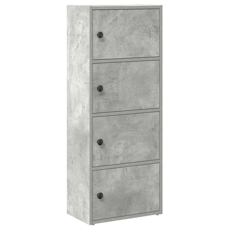 Vidaxl boekenkast 40x24x102 cm bewerkt hout betongrijs