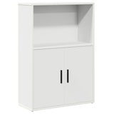 Vidaxl boekenkast 60x24x85 cm bewerkt hout wit