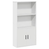 Vidaxl boekenkast 60x24x120 cm bewerkt hout wit