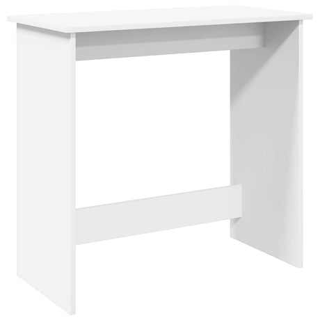 Vidaxl bureau 80x40x75 cm bewerkt hout wit