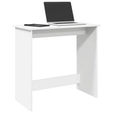 Vidaxl bureau 80x40x75 cm bewerkt hout wit