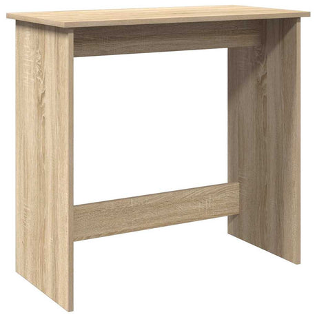 Vidaxl bureau 80x40x75 cm bewerkt hout sonoma eikenkleurig