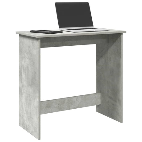 Vidaxl bureau 80x40x75 cm bewerkt hout betongrijs
