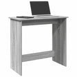 Vidaxl bureau 80x40x75 cm bewerkt hout grijs sonoma eikenkleurig