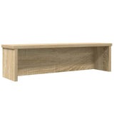 Vidaxl keukenrek stapelbaar 50x15x16 cm bewerkt hout sonoma eikenkleur