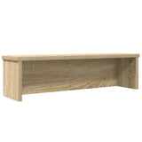 Vidaxl keukenrek stapelbaar 60x15x16 cm bewerkt hout sonoma eikenkleur