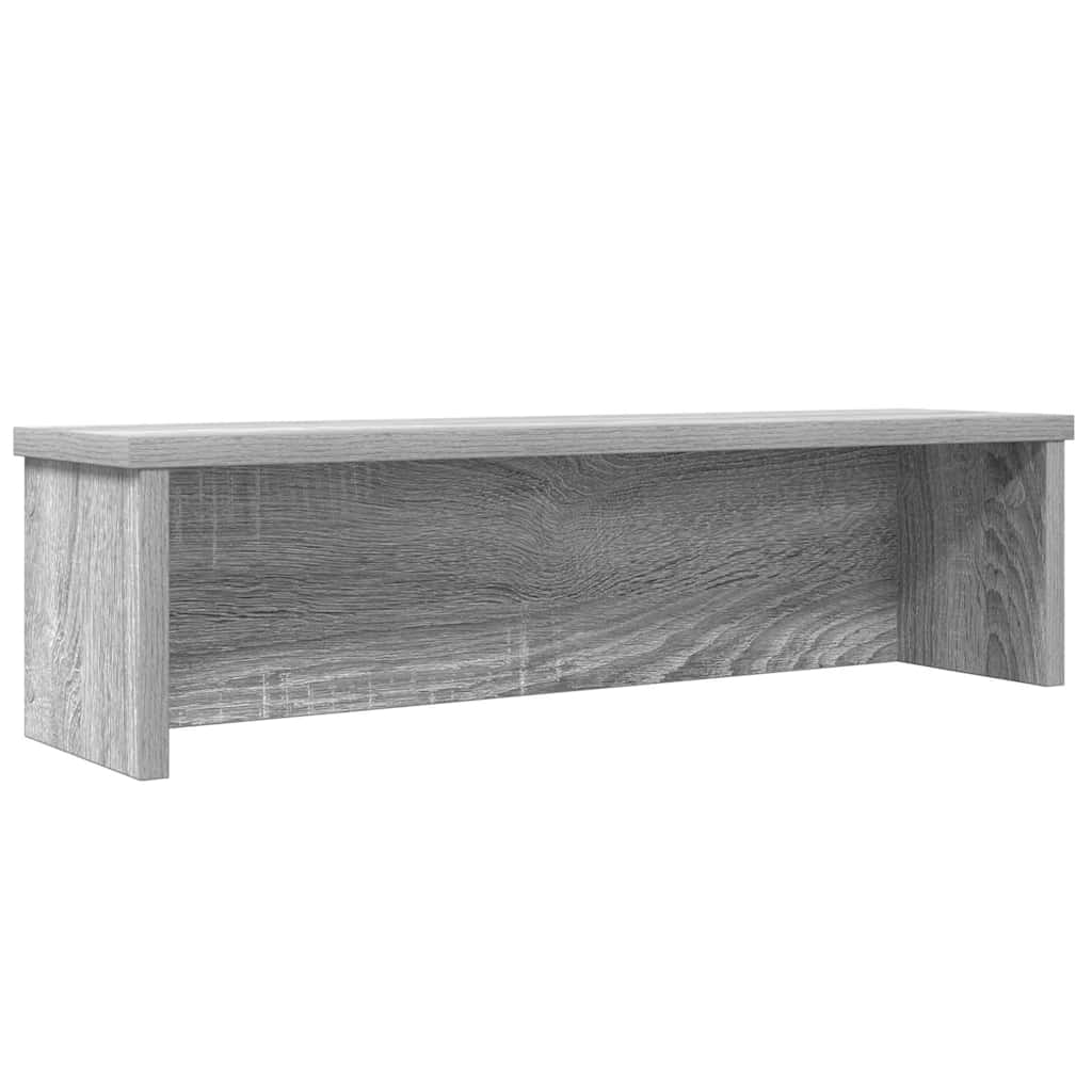 Vidaxl keukenrek stapelbaar 60x15x16cm bewerkt hout grijs sonoma eiken