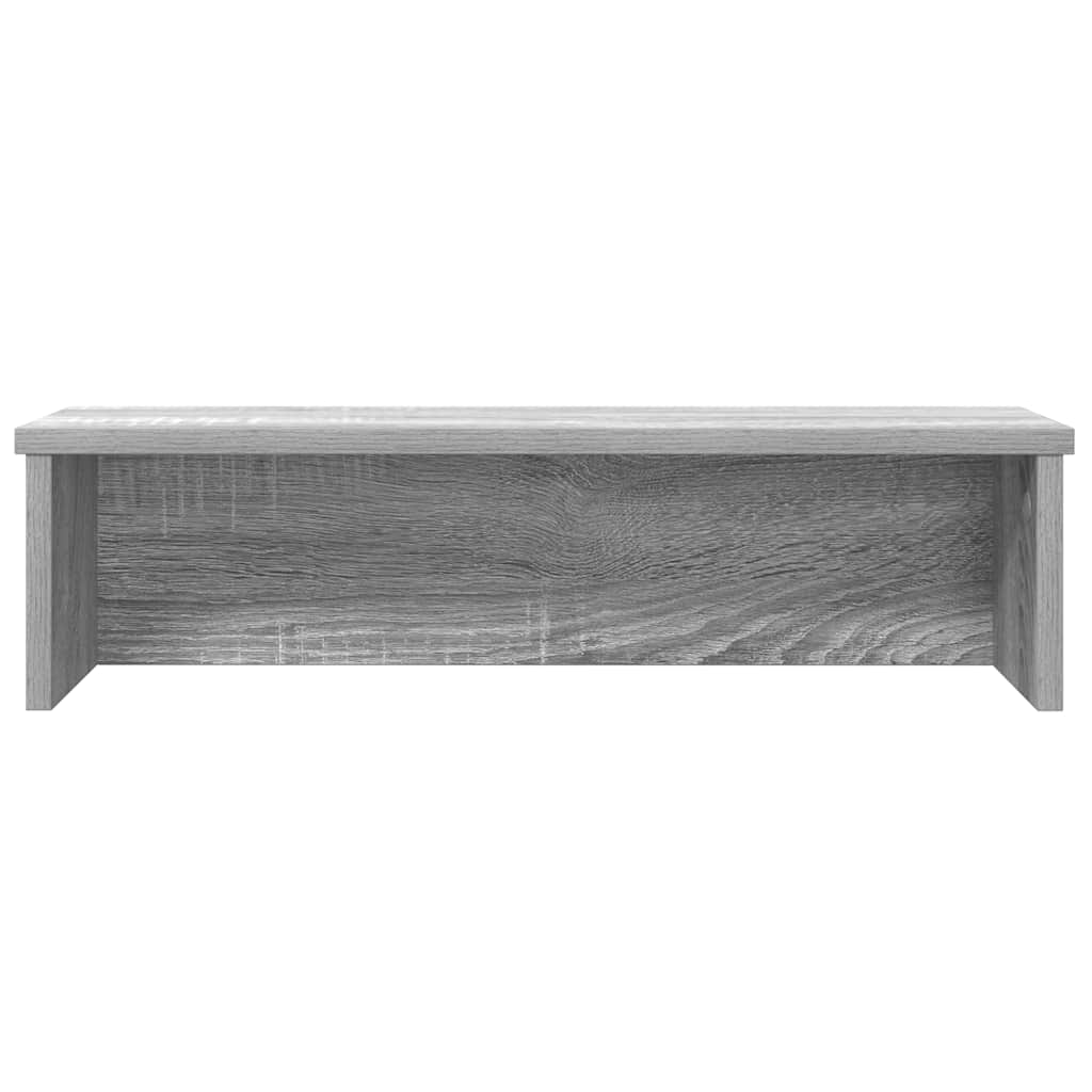 Vidaxl keukenrekken stapelbaar 2 st 60x15x16 cm grijs sonoma eiken