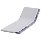 Vidaxl matrastopper wit 80 x 200 cm jacquard stof