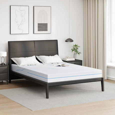 Vidaxl matras medium stevig 160 x 200 cm wit