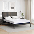 Vidaxl matras wit en blauw 160 x 200 cm jacquard stof
