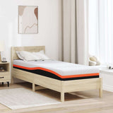 Vidaxl matras wit en zwart 70 x 200 cm jacquard stof