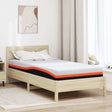 Vidaxl matras wit en zwart 100 x 200 cm jacquard stof