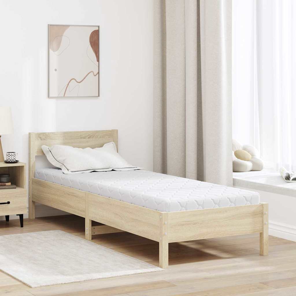 Vidaxl matras wit 80 x 200 cm jacquard stof