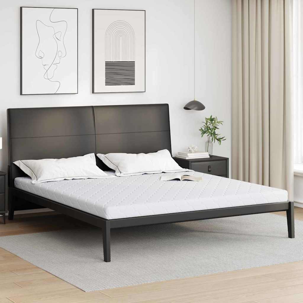 Vidaxl matras wit 180 x 200 cm jacquard stof