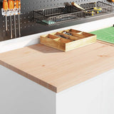 Vidaxl garagekast 60x51x85 cm massief grenenhout wit