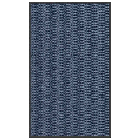 Vidaxl deurmat 90x150 cm blauw