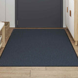Vidaxl deurmat 115x200 cm blauw