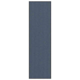 Vidaxl deurmat 115x400 cm blauw
