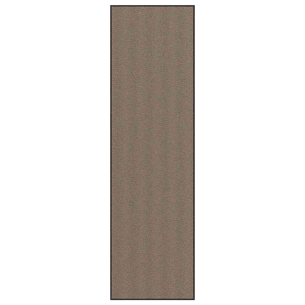 Vidaxl deurmat 115x400 cm bruin