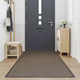 Vidaxl deurmat 115x400 cm bruin