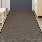 Vidaxl deurmat 115x500 cm bruin