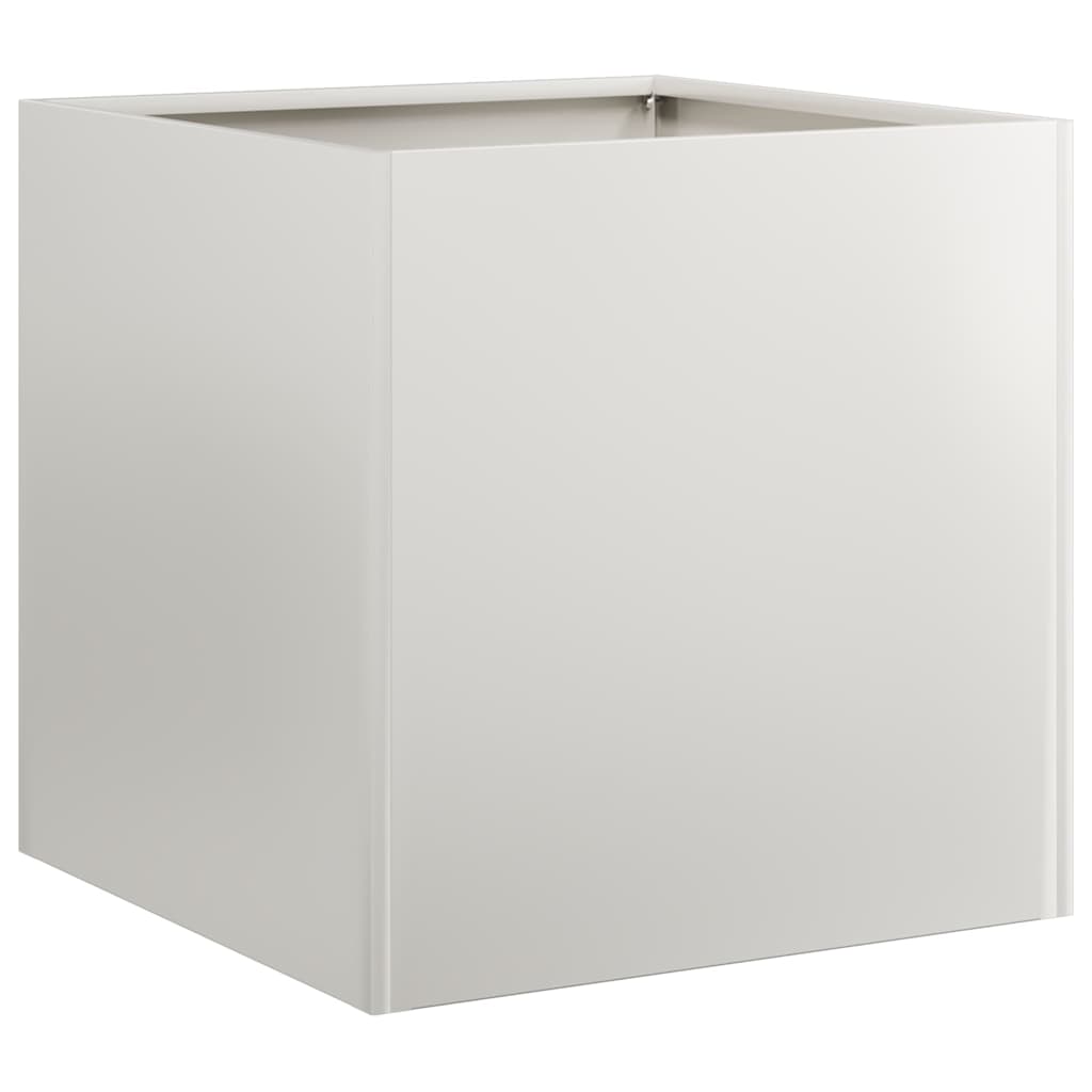 Vidaxl plantenbak 40x40x40 cm roestvrij staal