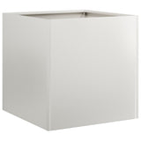 Vidaxl plantenbak 40x40x40 cm roestvrij staal