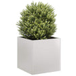Vidaxl plantenbak 40x40x40 cm roestvrij staal