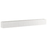 Vidaxl plantenbak 360x40x40 cm roestvrij staal
