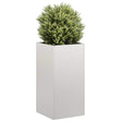 Vidaxl plantenbak 40x40x80 cm roestvrij staal