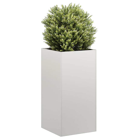Vidaxl plantenbak 40x40x80 cm roestvrij staal