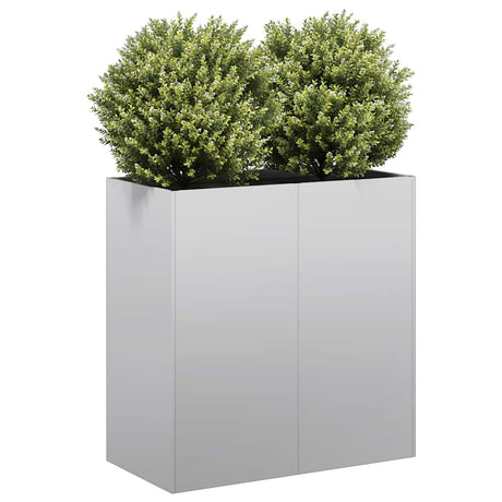 Vidaxl plantenbak 80x40x80 cm gegalvaniseerd staal