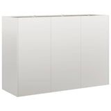 Vidaxl plantenbak 120x40x80 cm roestvrij staal