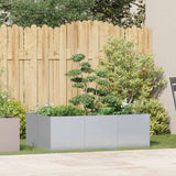 Vidaxl plantenbak 120x80x40 cm gegalvaniseerd staal