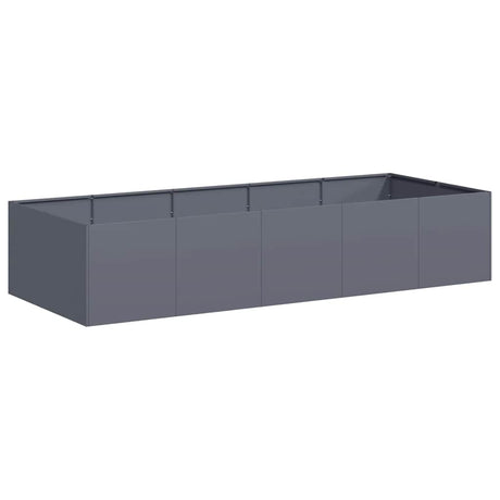 Vidaxl plantenbak 200x80x40 cm staal antracietkleurig
