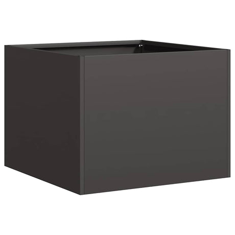 Vidaxl plantenbak 40x40x30 cm staal zwart