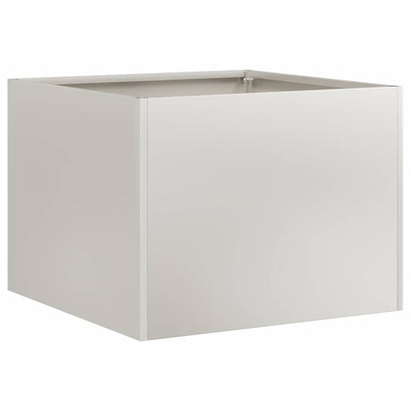 Vidaxl plantenbak 40x40x30 cm roestvrij staal