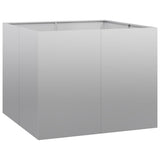 Vidaxl plantenbak 100x100x80 cm gegalvaniseerd staal