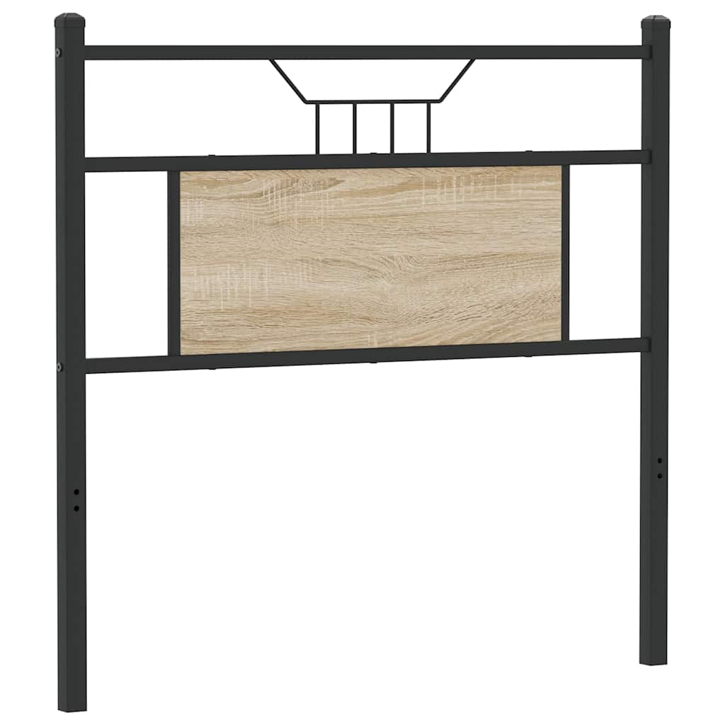 Vidaxl vervangend hoofdbord 90 cm spaanplaat sonoma eikenkleurig